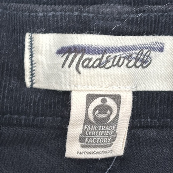 Madewell Superwide-Leg Pants in Corduroy in True Black size 24‎ NWT NT151 - Picture 8 of 14